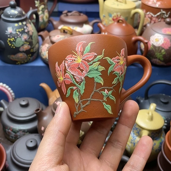 茶杯紫砂紫砂主人杯160cc