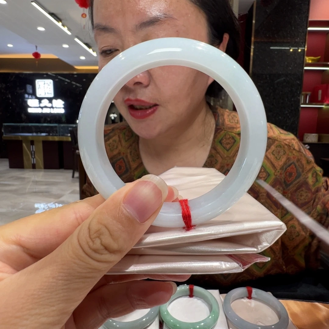 未镶嵌手镯翡翠宽胎56.2