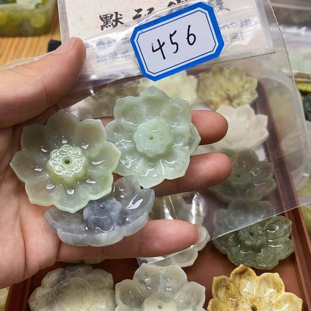 蛇纹石玉未镶嵌吊坠(不含链)小*456