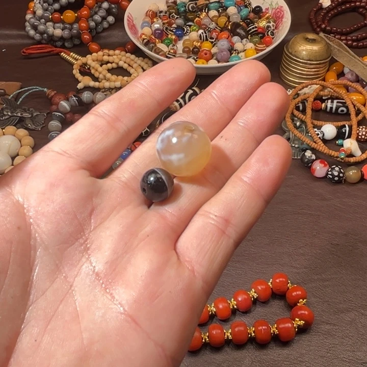 星月菩提吊坠冰***啡星月菩提5666