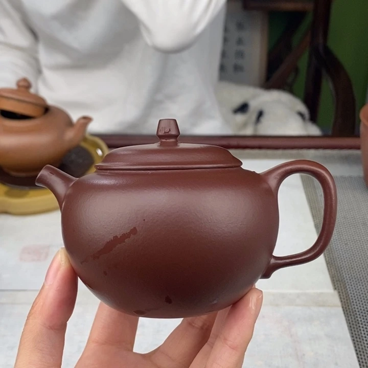 紫砂茶壶忘记敲章 微瑕