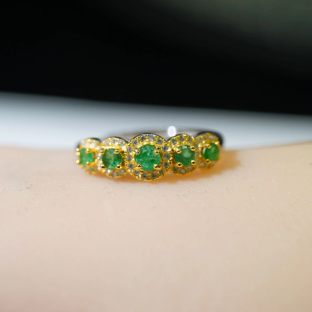 JSZMJ0089祖母绿戒指