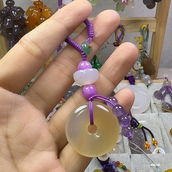 钥匙挂件福利款平安扣