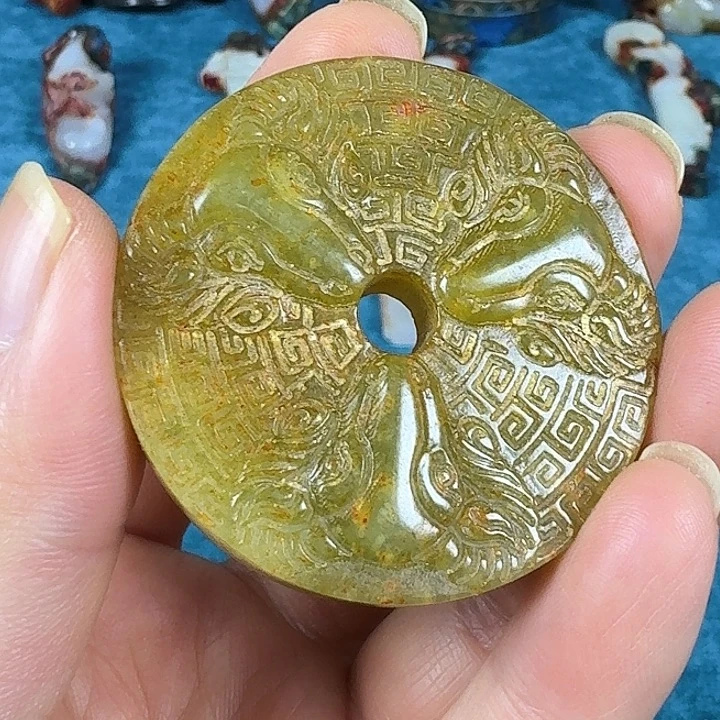 和田玉（糖玉）未镶嵌挂件