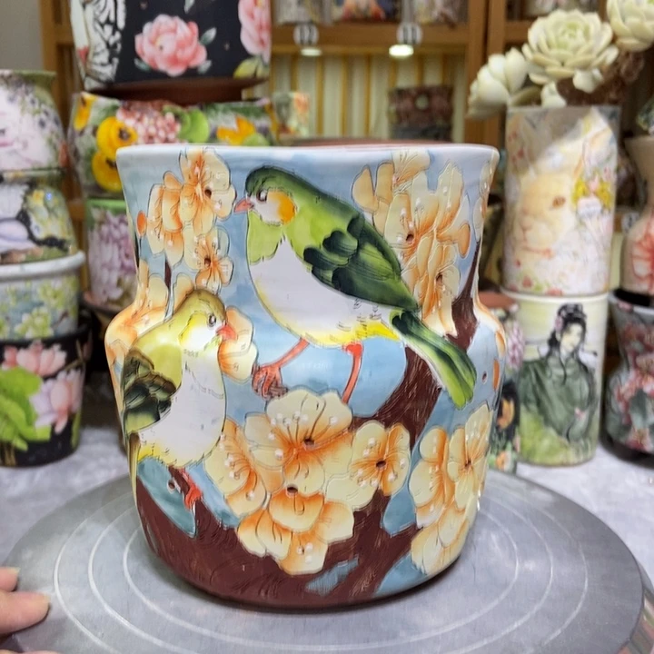 景德镇艺术手绘作品