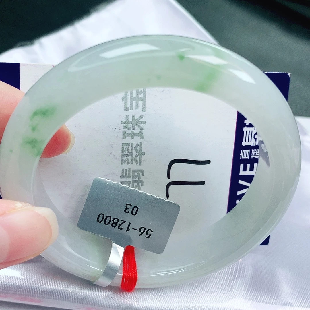 翡翠未镶嵌手镯缅甸天然A货翡翠手镯