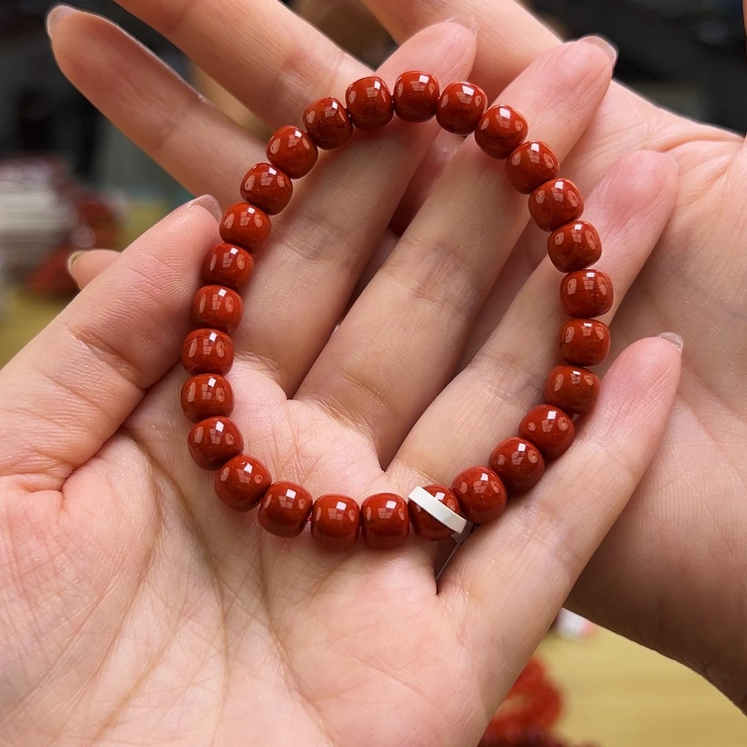 南红玛瑙瓦西手串7mm多样性发一未镶嵌