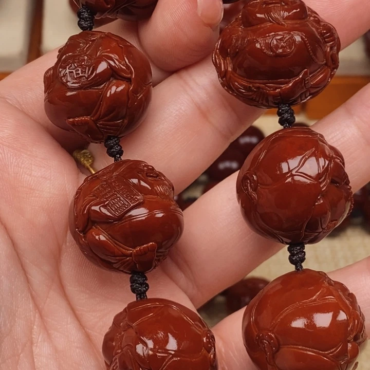 花***夕橄榄核吊坠一生挚爱