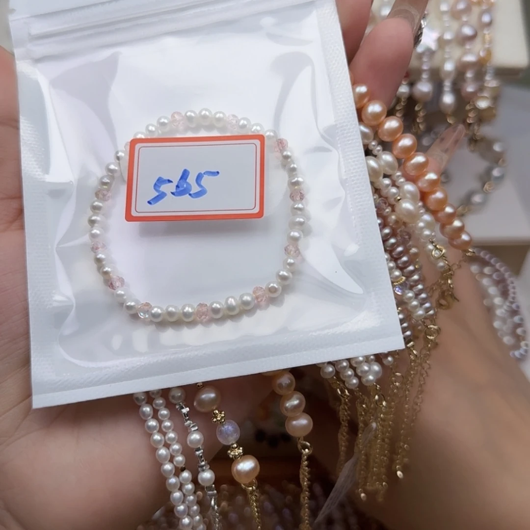 星****钛钢手绳淡水珍珠