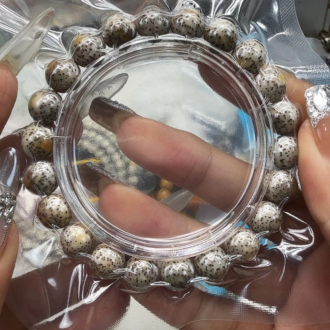 手串星月菩提94传说火烧云星月菩提10圆单圈