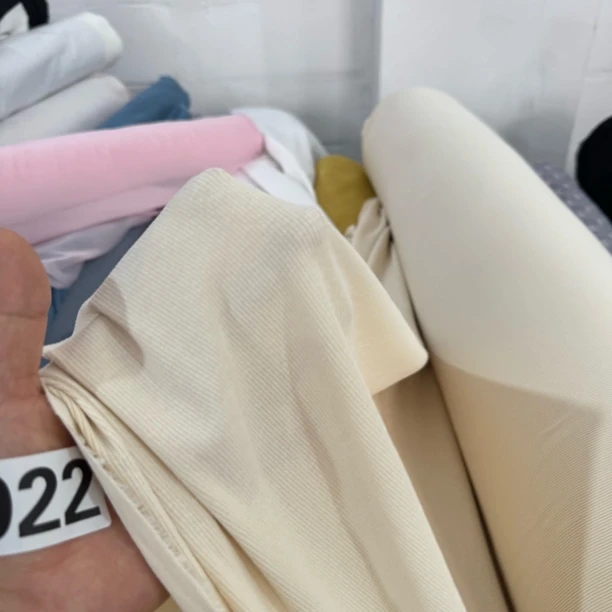 22 纯棉超级柔软针织双面汗布T恤面料4米价