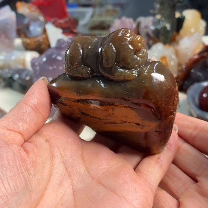 未镶嵌颈饰玛瑙/玉髓