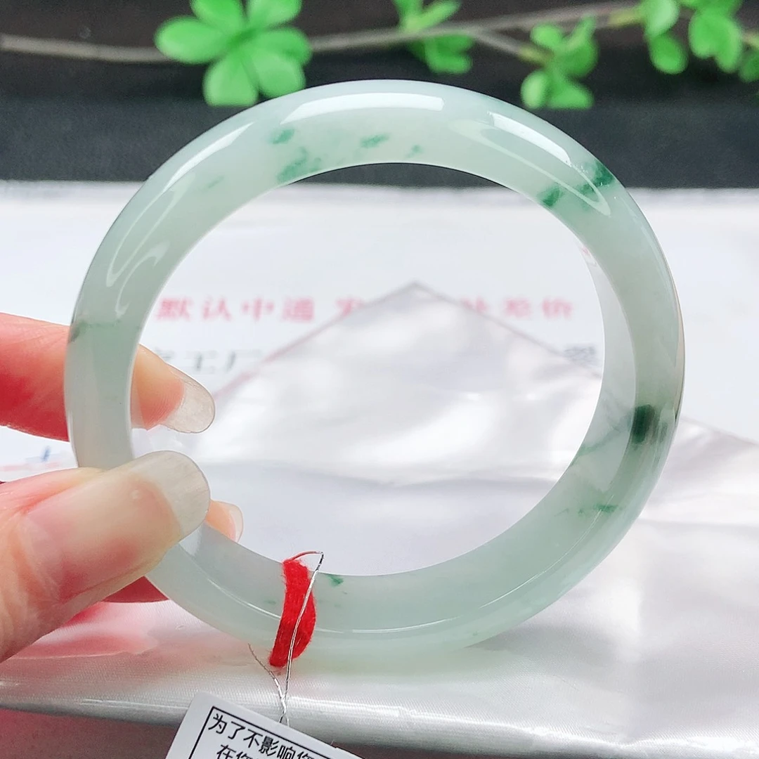 未镶嵌手镯翡翠57圈