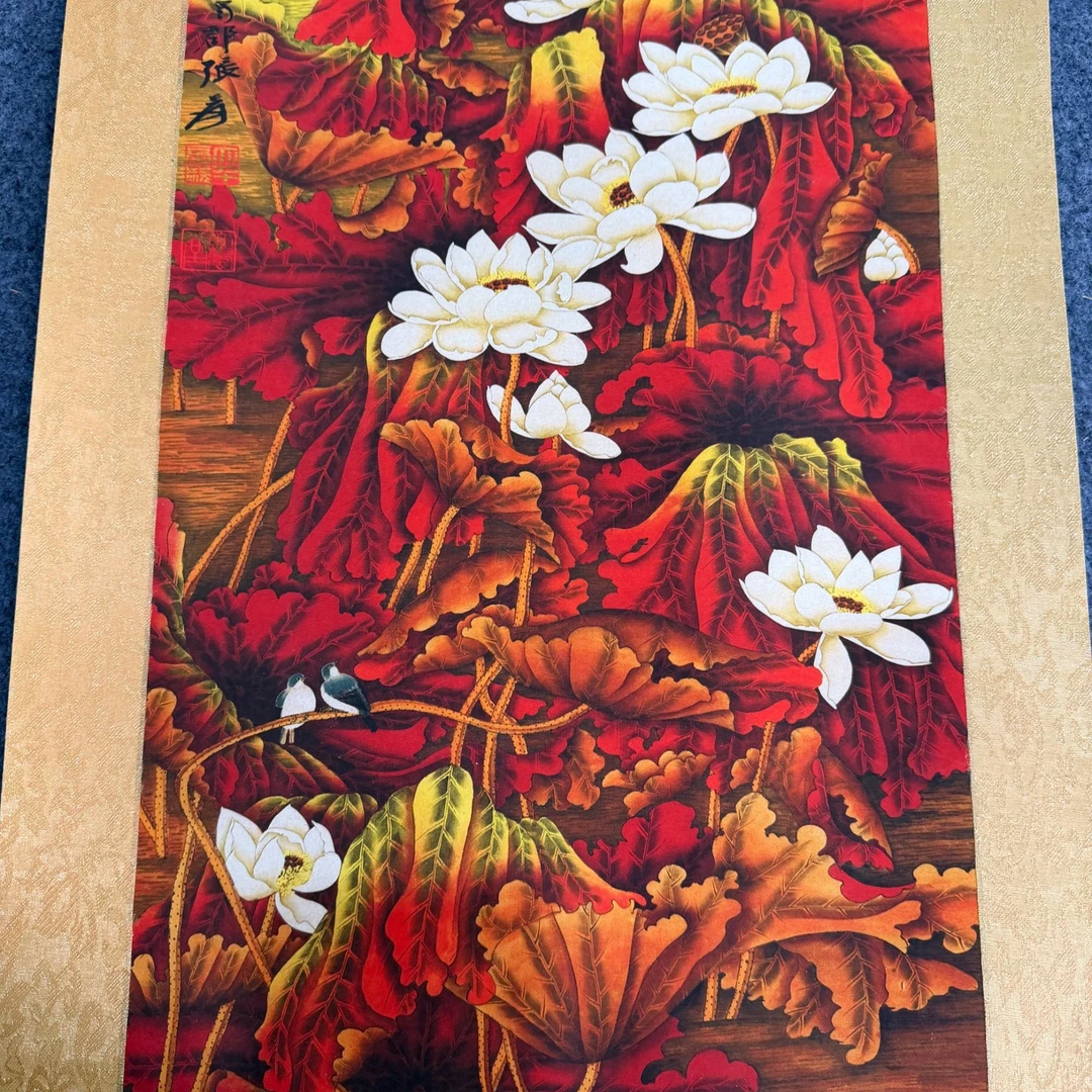 小画片  红叶千秋