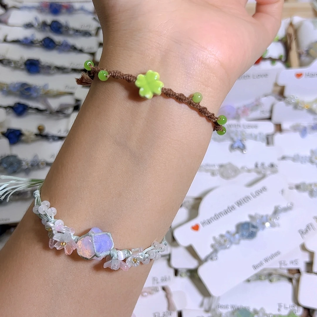 布艺非金属      四叶草绿色