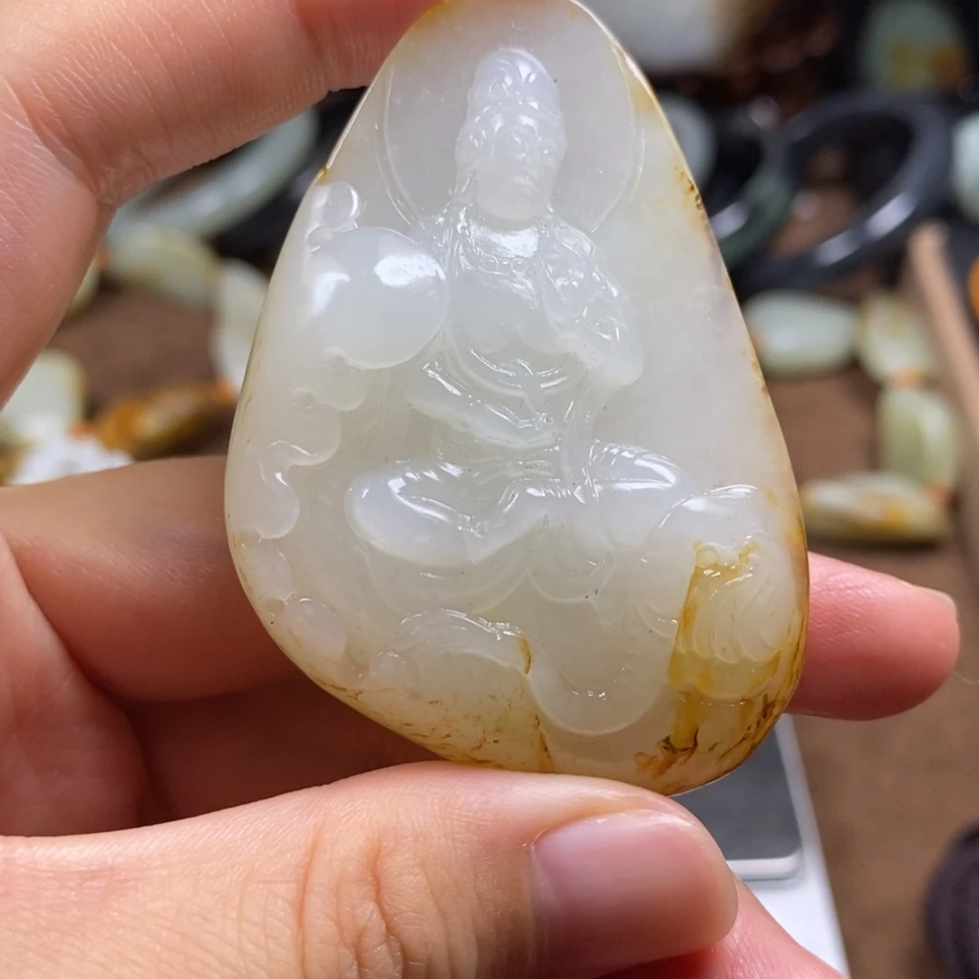 未镶嵌和田玉挂件