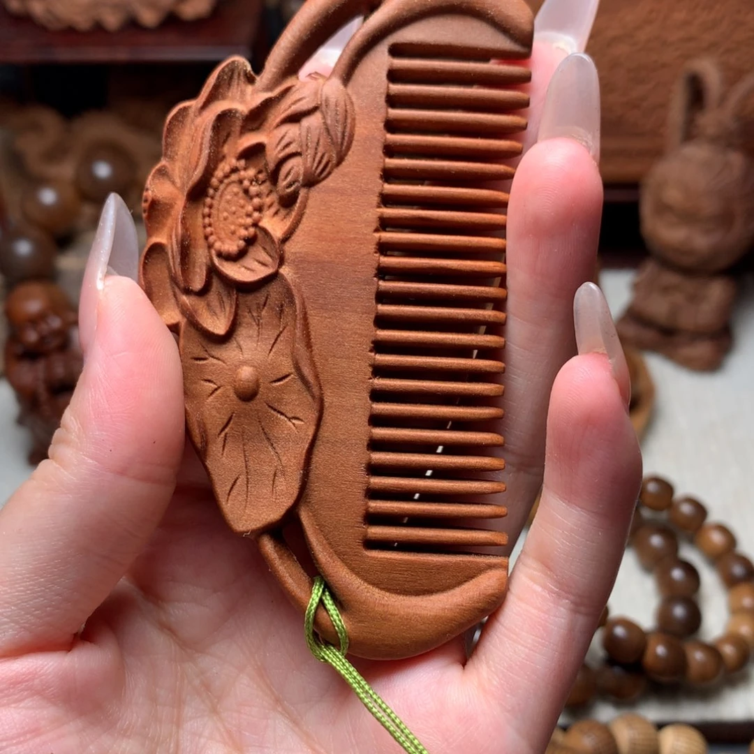 檀香木其他老山檀香小梳子