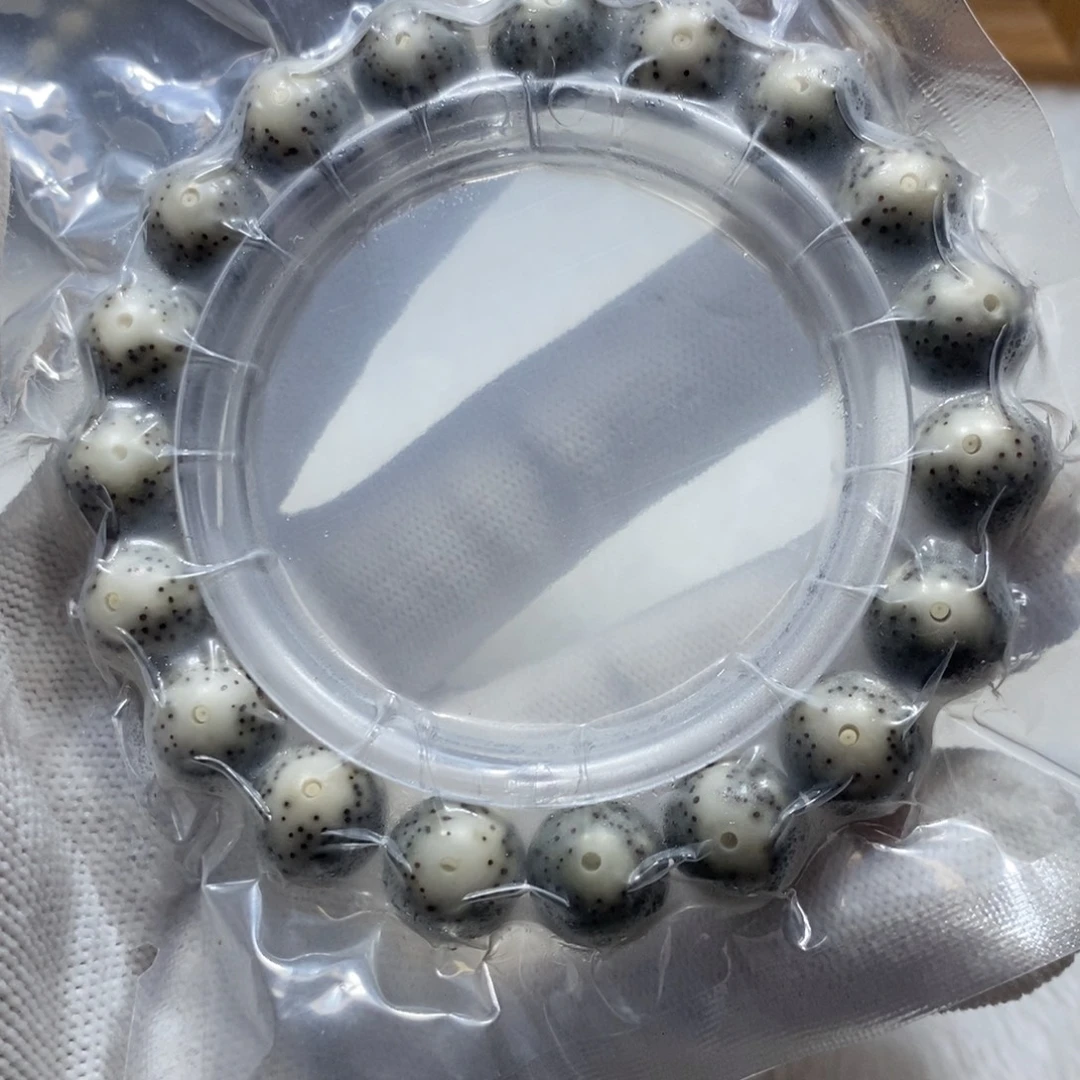 手串星月菩提石玉12圆
