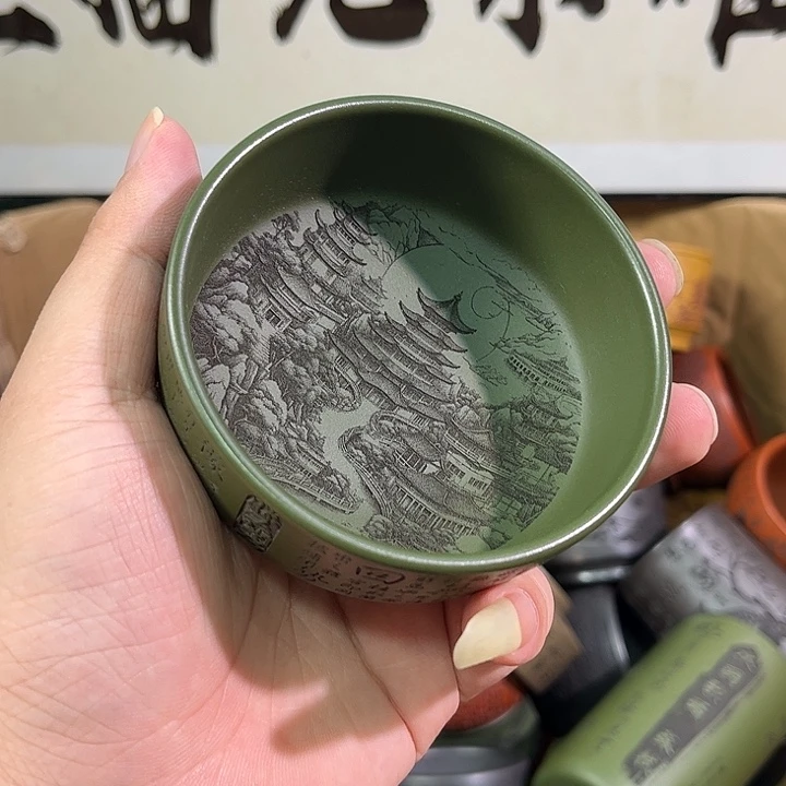茶杯紫砂全手工紫砂主人杯
