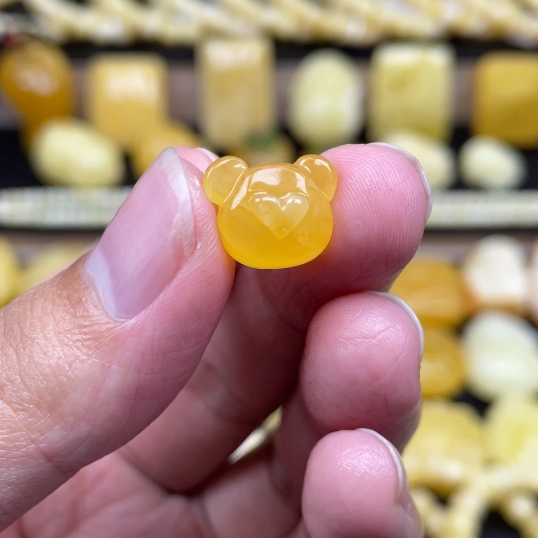 琥珀未镶嵌裸石琥珀蜜蜡