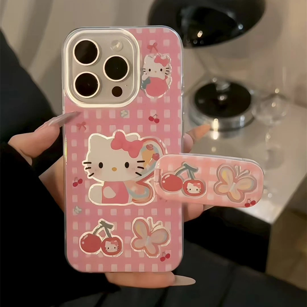 蝴蝶仙子猫咪适用苹果17华为p70oppo小米15vivoIQOO羽纱IMD手机壳