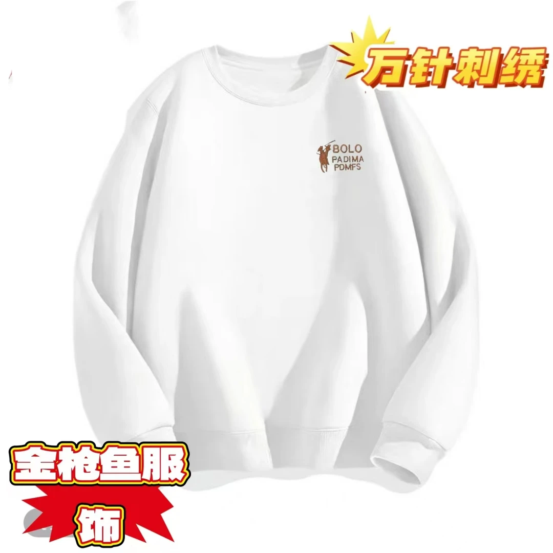 【刺绣版】早秋薄款卫衣时尚休闲百搭秋季长袖时尚休闲圆领爆款卫衣