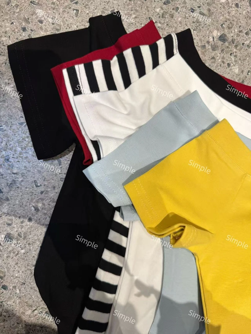 夏季百搭斜肩纯色T19061