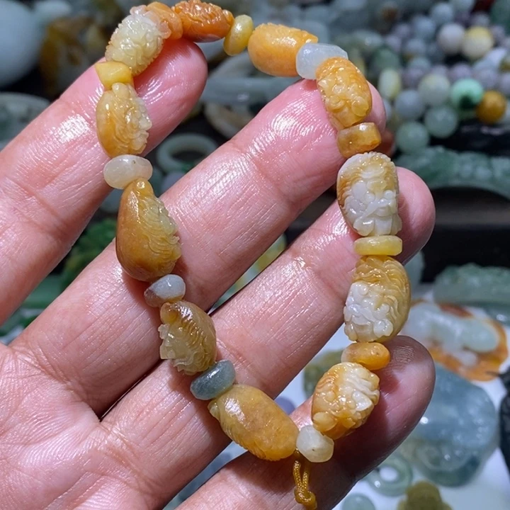 定制翡翠未镶嵌毛货