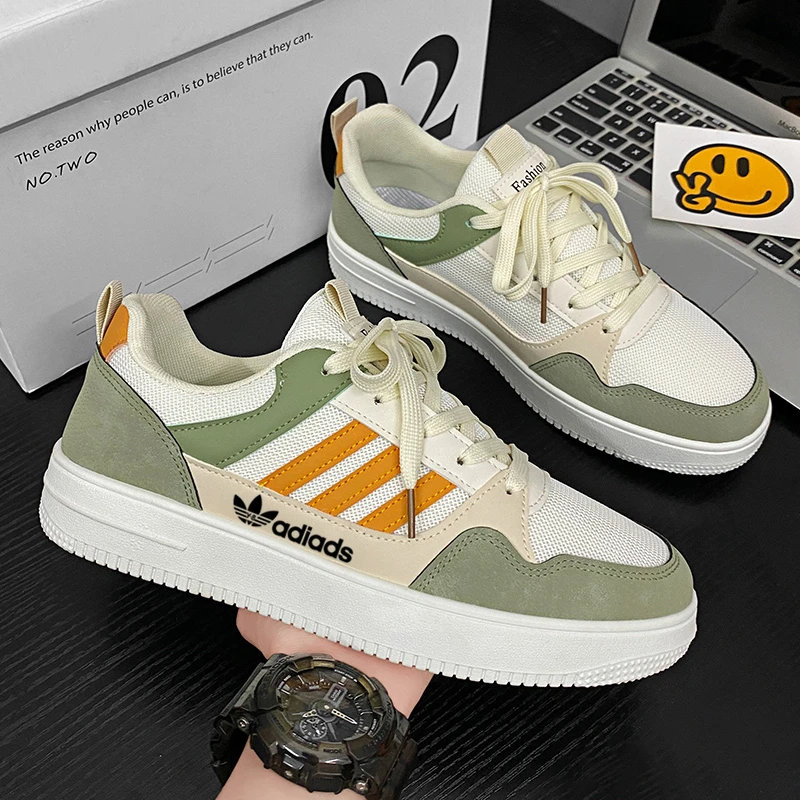 【特价】夏季学生男鞋爆款网面透气运动休闲板鞋潮流百搭青少年潮鞋