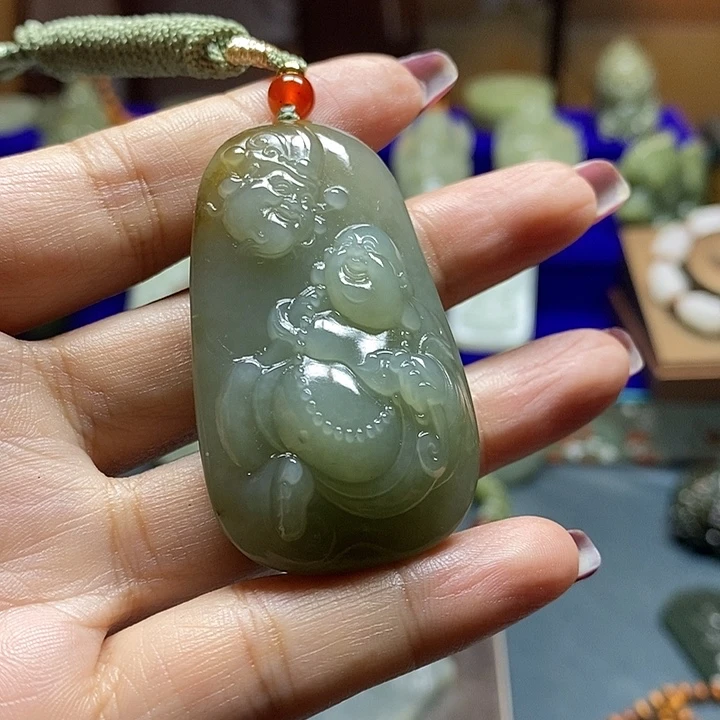 未镶嵌和田玉挂件