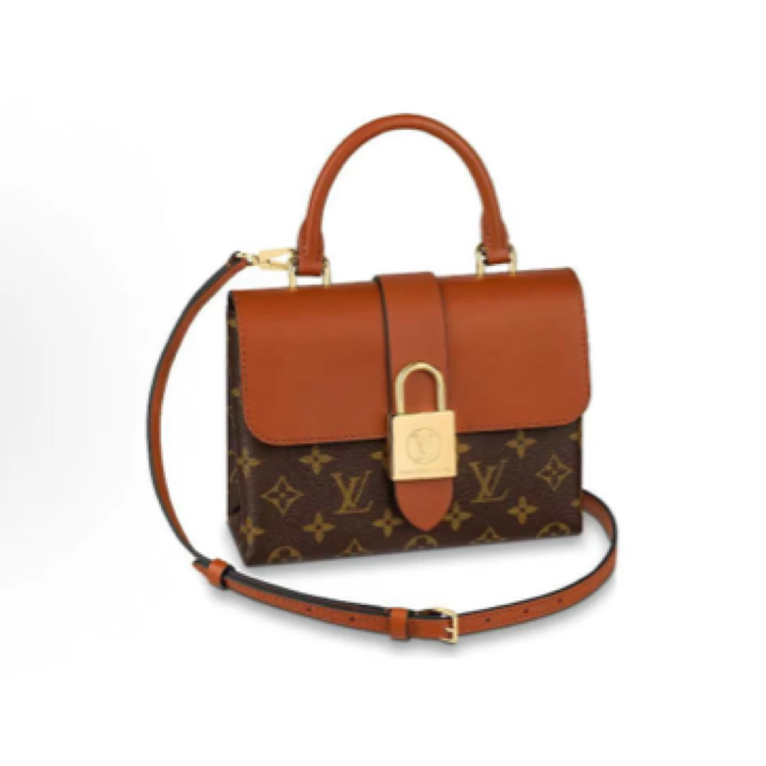 99新 LouisVuitton/路易威登 焦糖 锁头 芯片款/JW4503