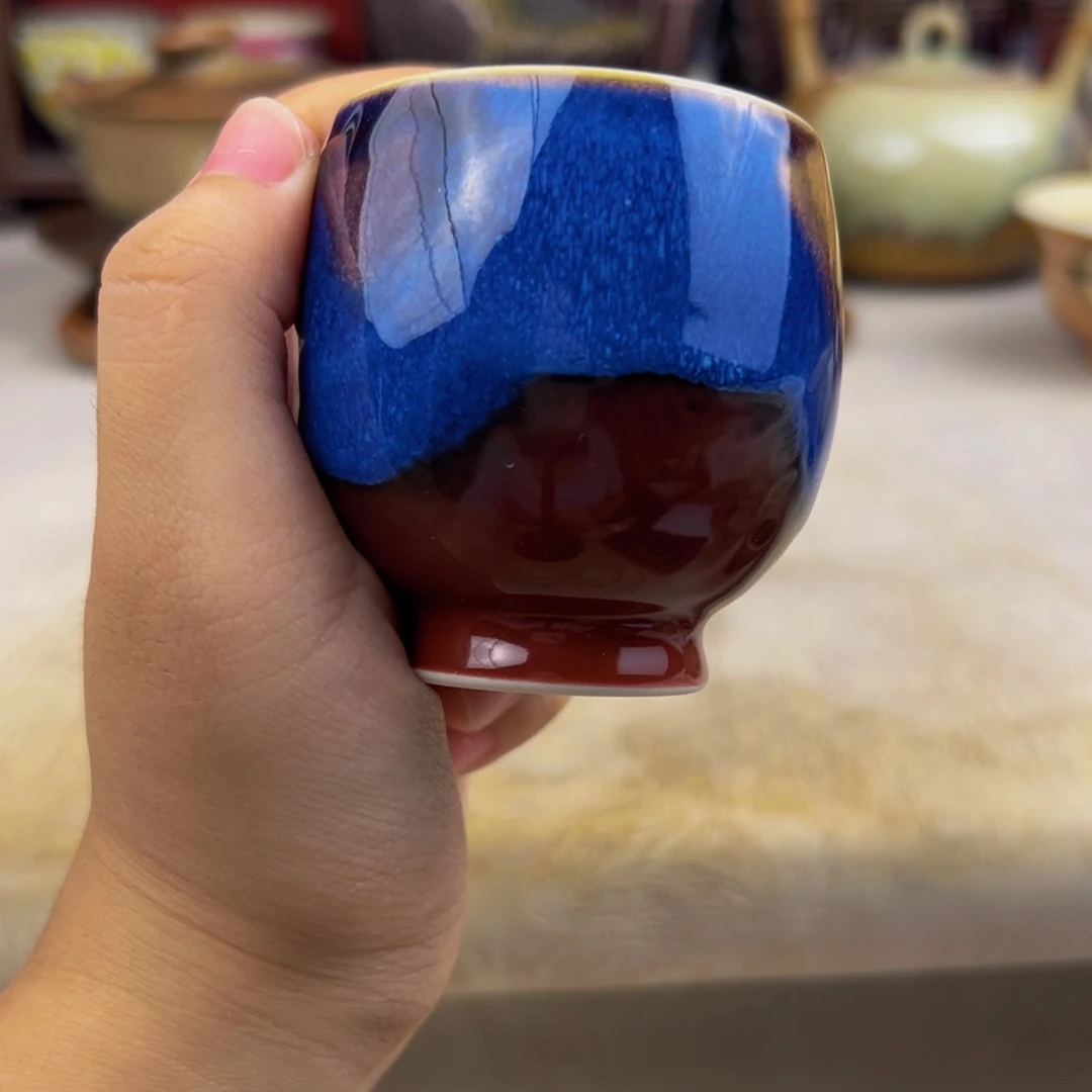 杯纯手工柴烧主人杯