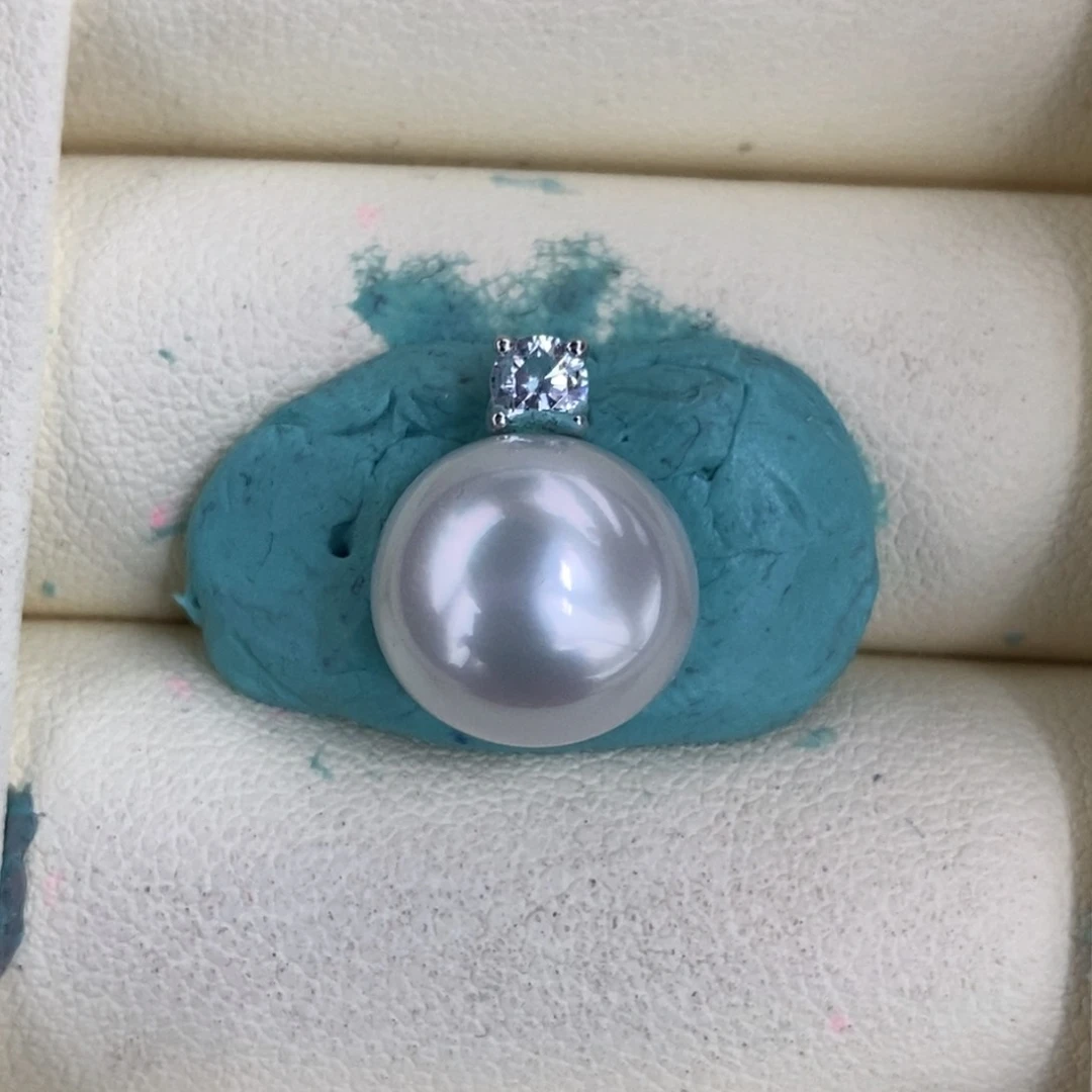 未镶嵌海水珍珠澳白裸珠冷白11.5mm