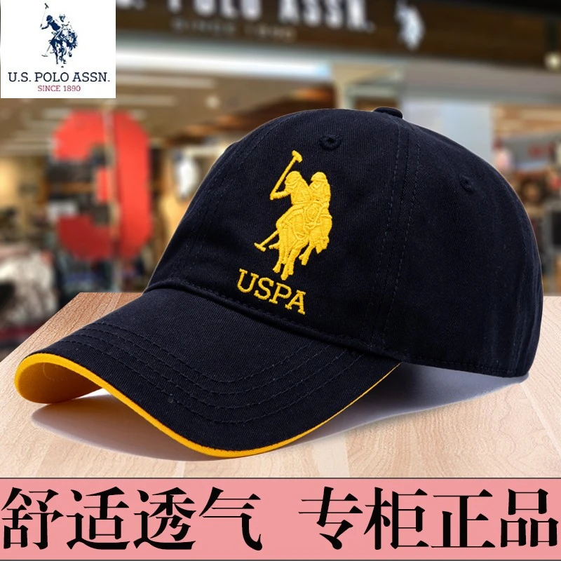 保罗帽子男女春夏欧美时尚棒球帽青中年休闲鸭舌帽弯檐ins潮polo
