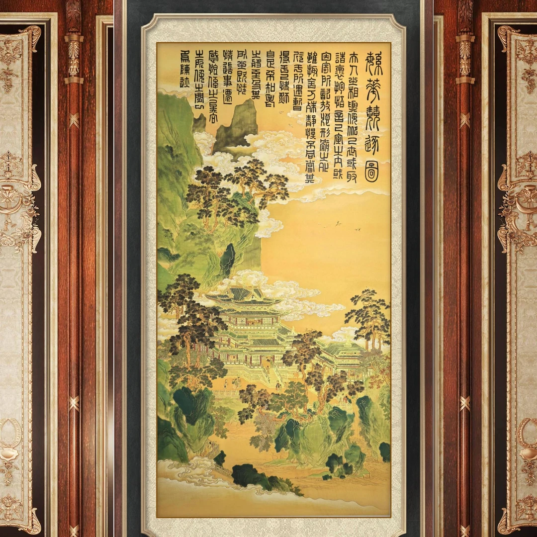 刘俊敏老师代表作《繁花竞逐图》
