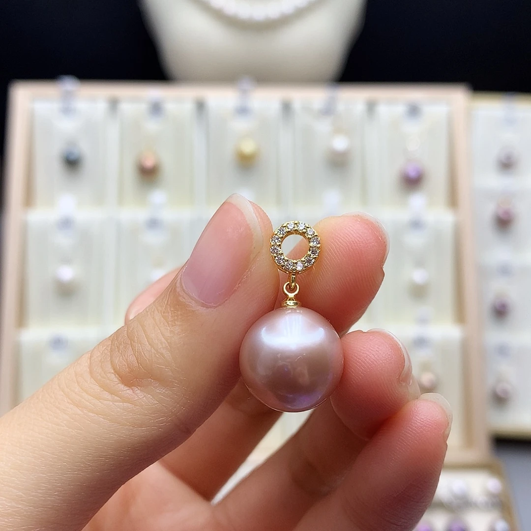 颈饰合金淡水珍珠