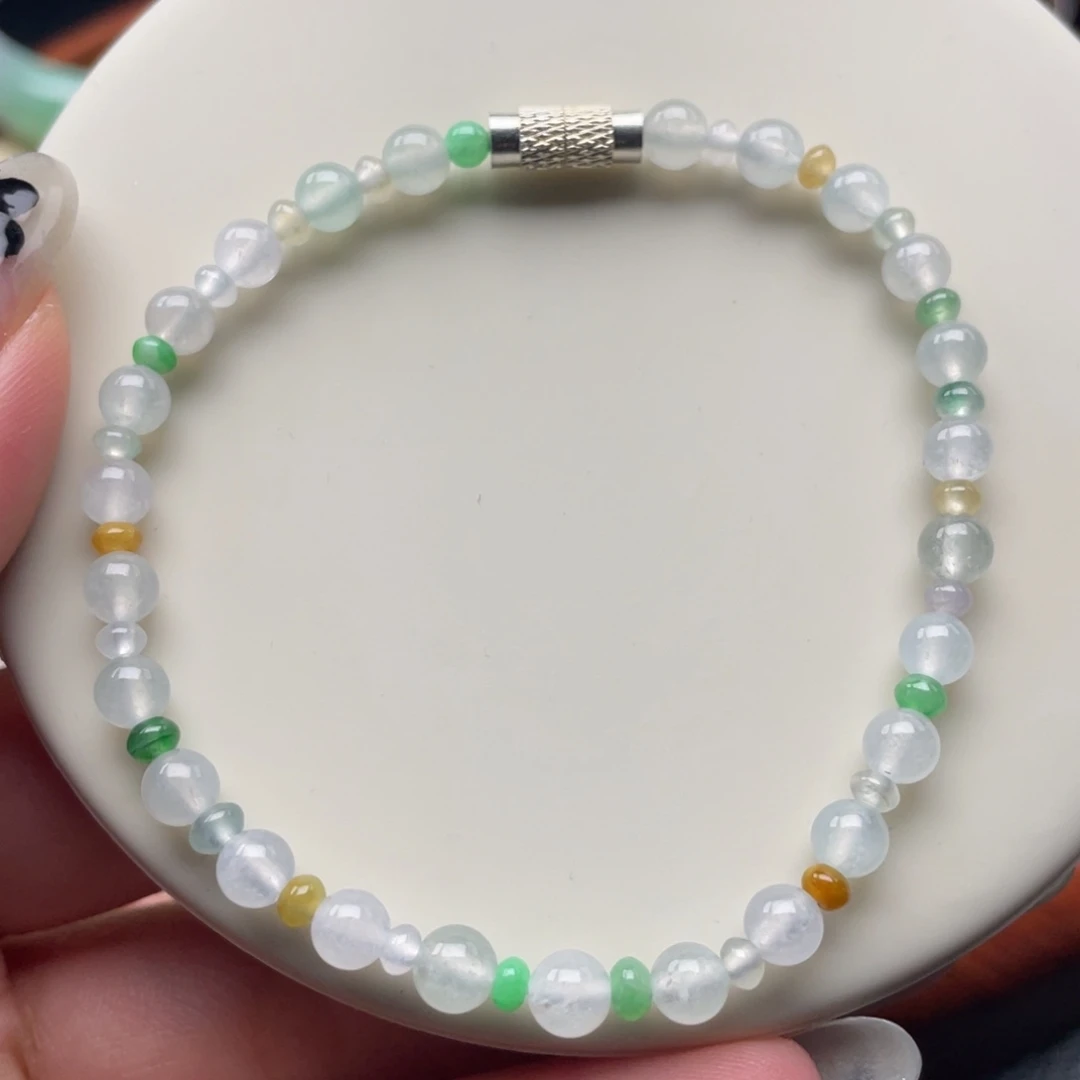 未镶嵌戒指翡翠珠串