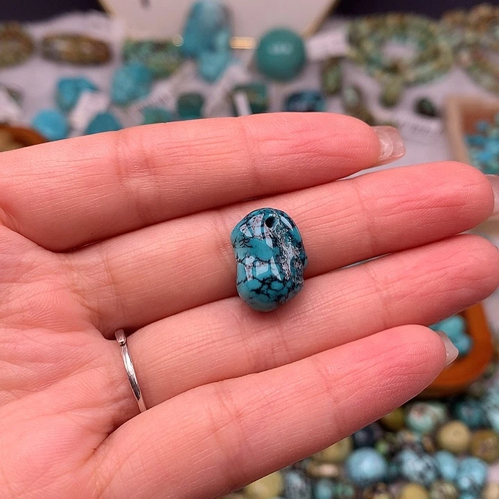 绿松石未镶嵌扣子