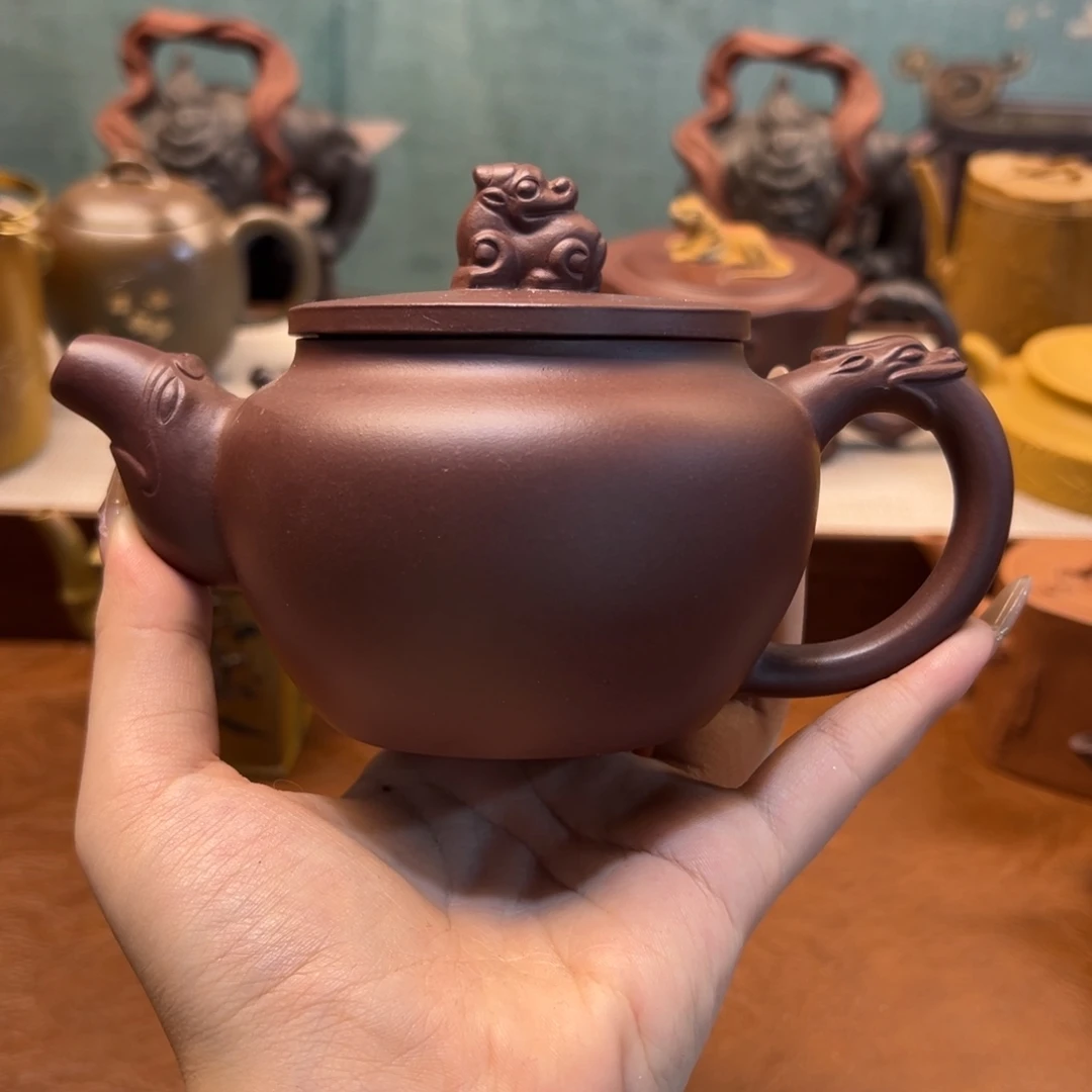 紫砂茶宠紫砂雕宠小器高品