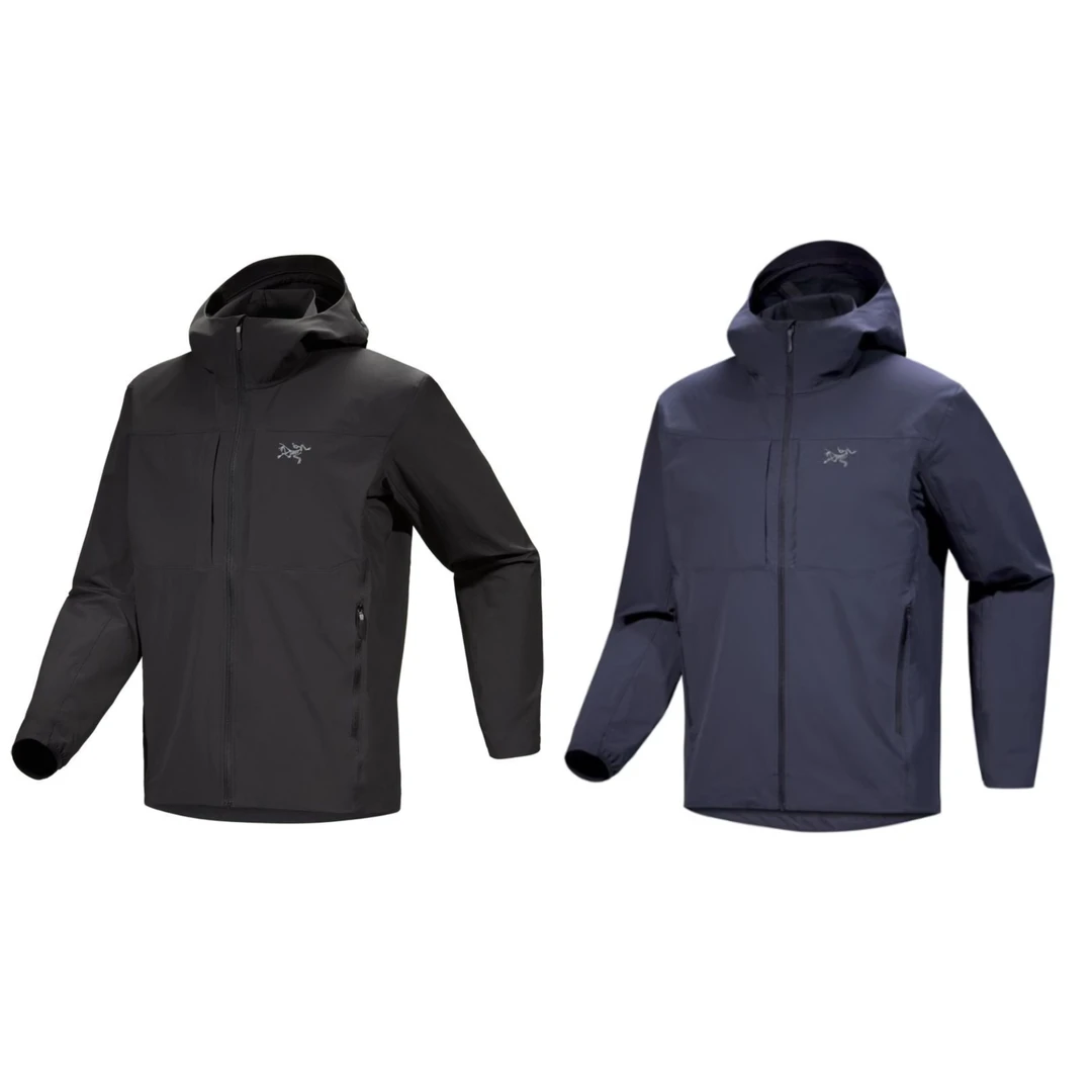 Arcteryx 始祖鸟 25款 Gamma LIGHTWEIGHT 黑色软壳 轻量化外套