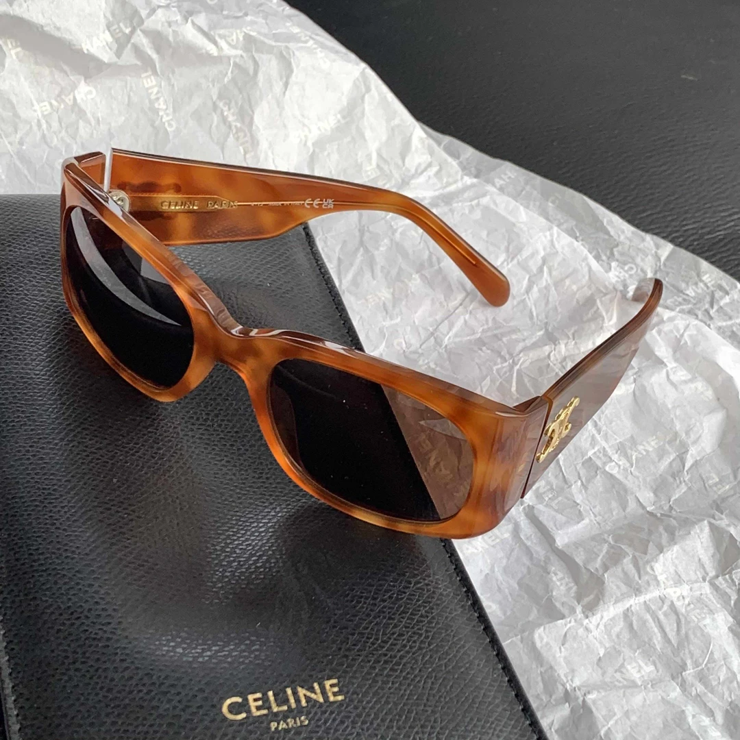 未使用 Celine/思琳 凯旋门玳瑁墨镜 15209274