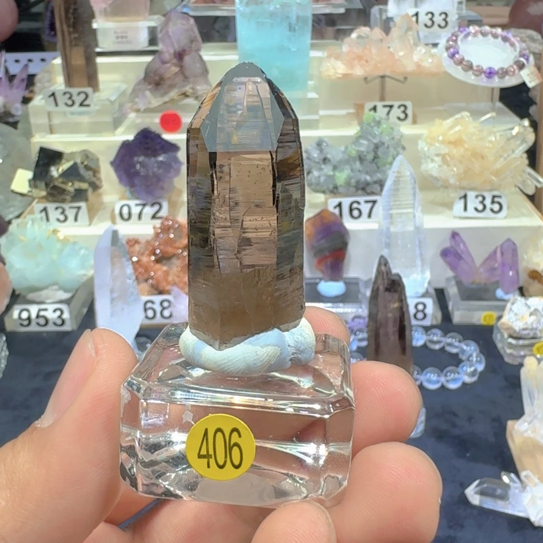 未镶嵌水晶珠宝半成品
