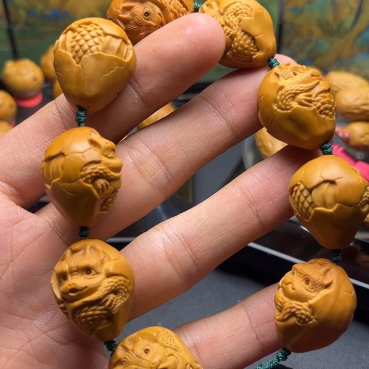 手串/手链橄榄核橄榄核龙宝宝手串