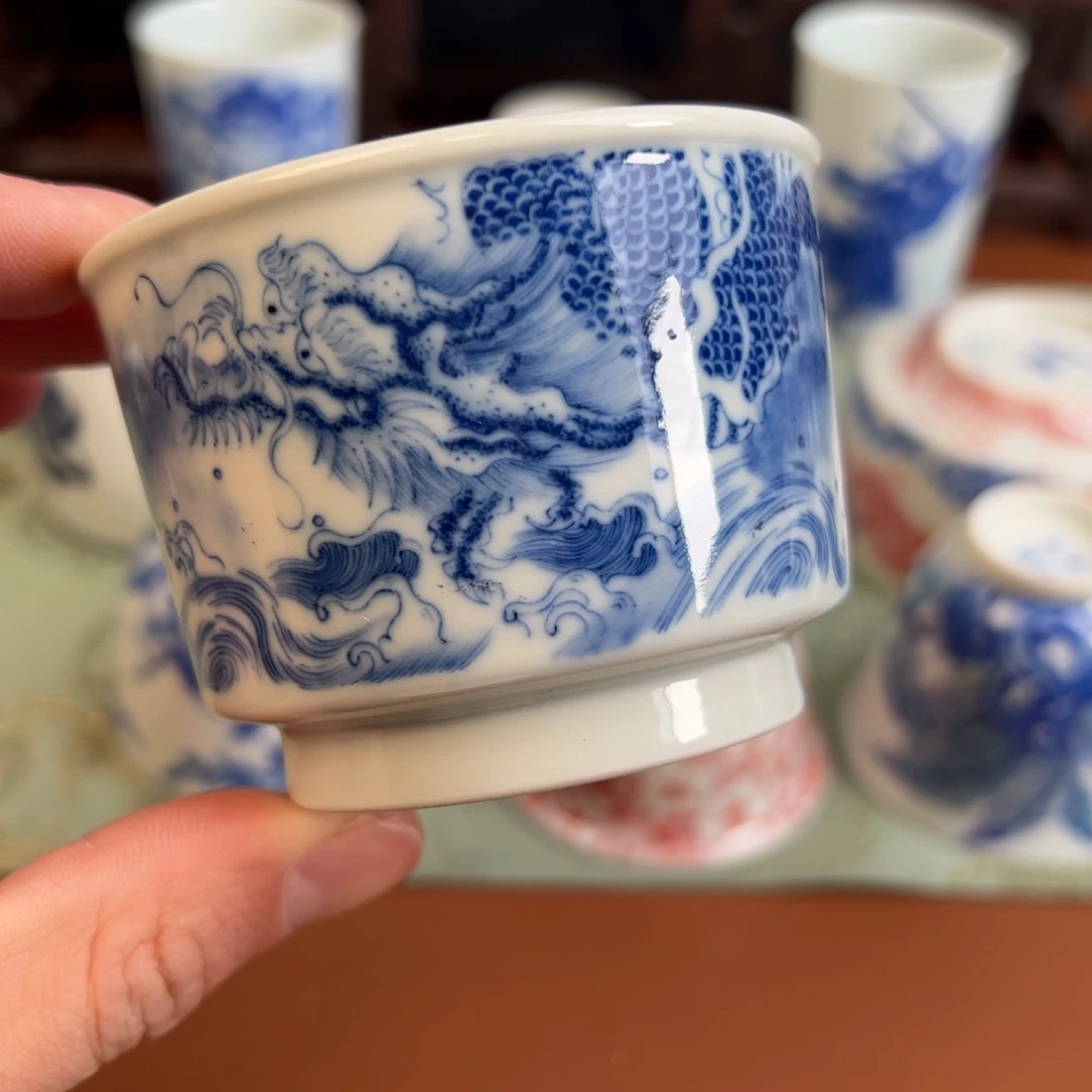 瓷片景德镇瓷器手工手绘