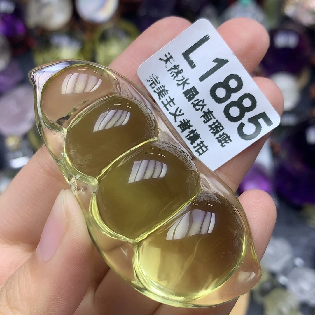 珠宝半成品未镶嵌水晶手把件