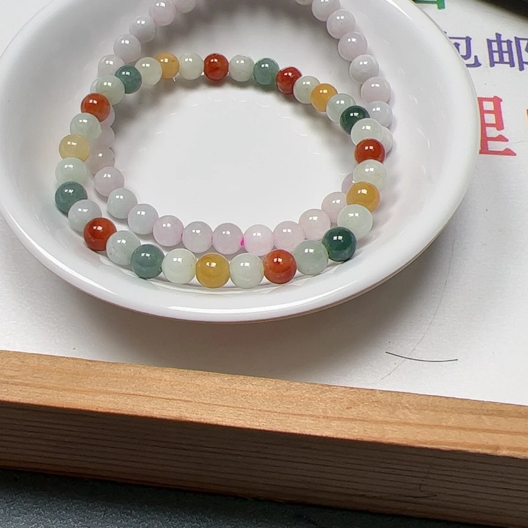 【闪购商品】翡翠手链未镶嵌小***.卡5++