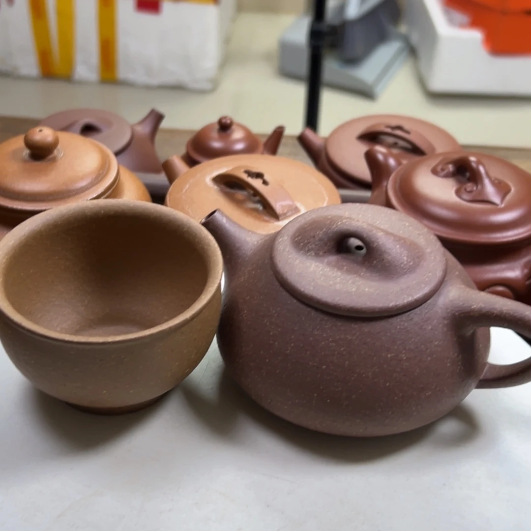 禅***茶茶壶紫砂五彩段泥石瓢180