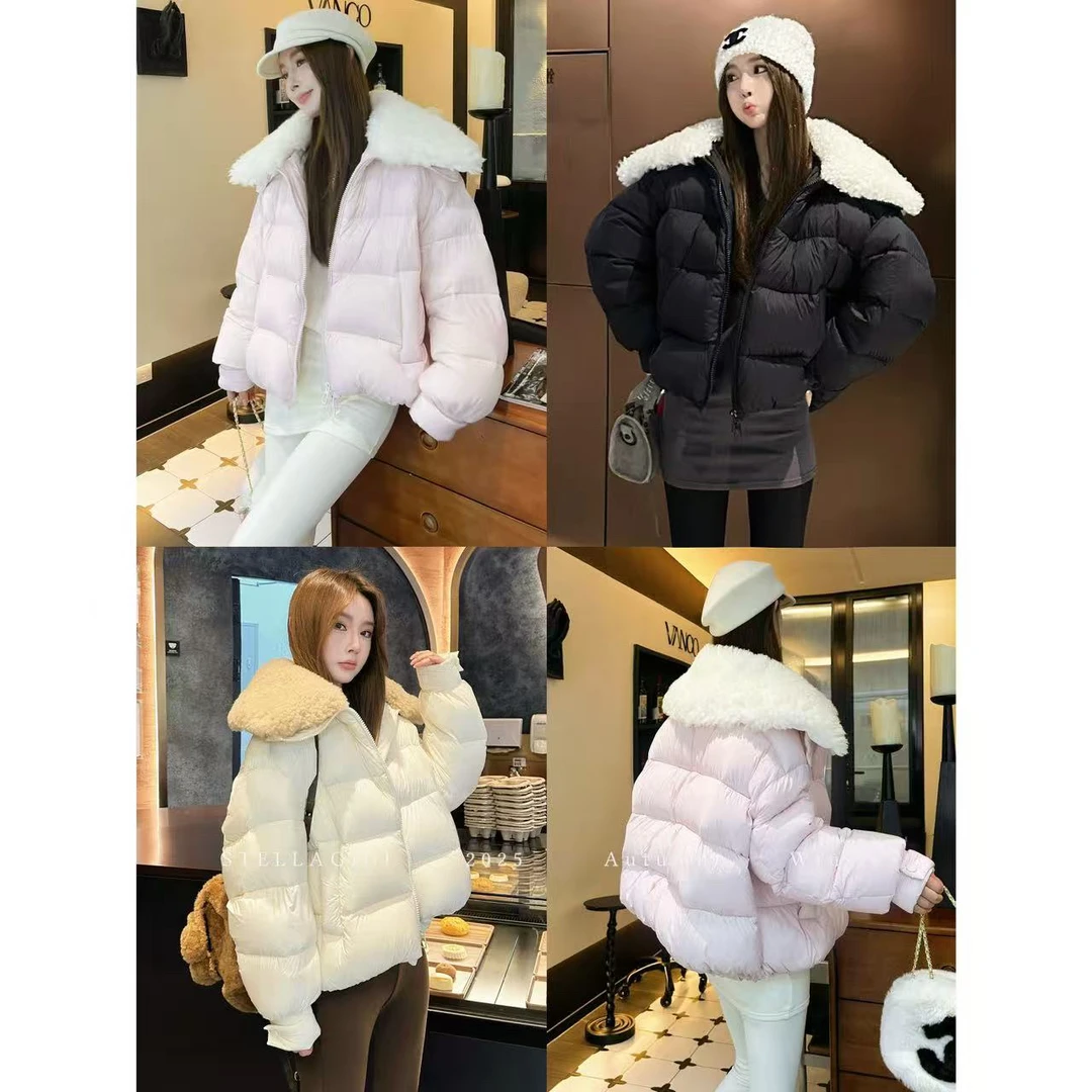 SG / 杨依姗 AW云朵泡芙 绵羊毛翻领95白鸭绒羽绒服WT-20252489