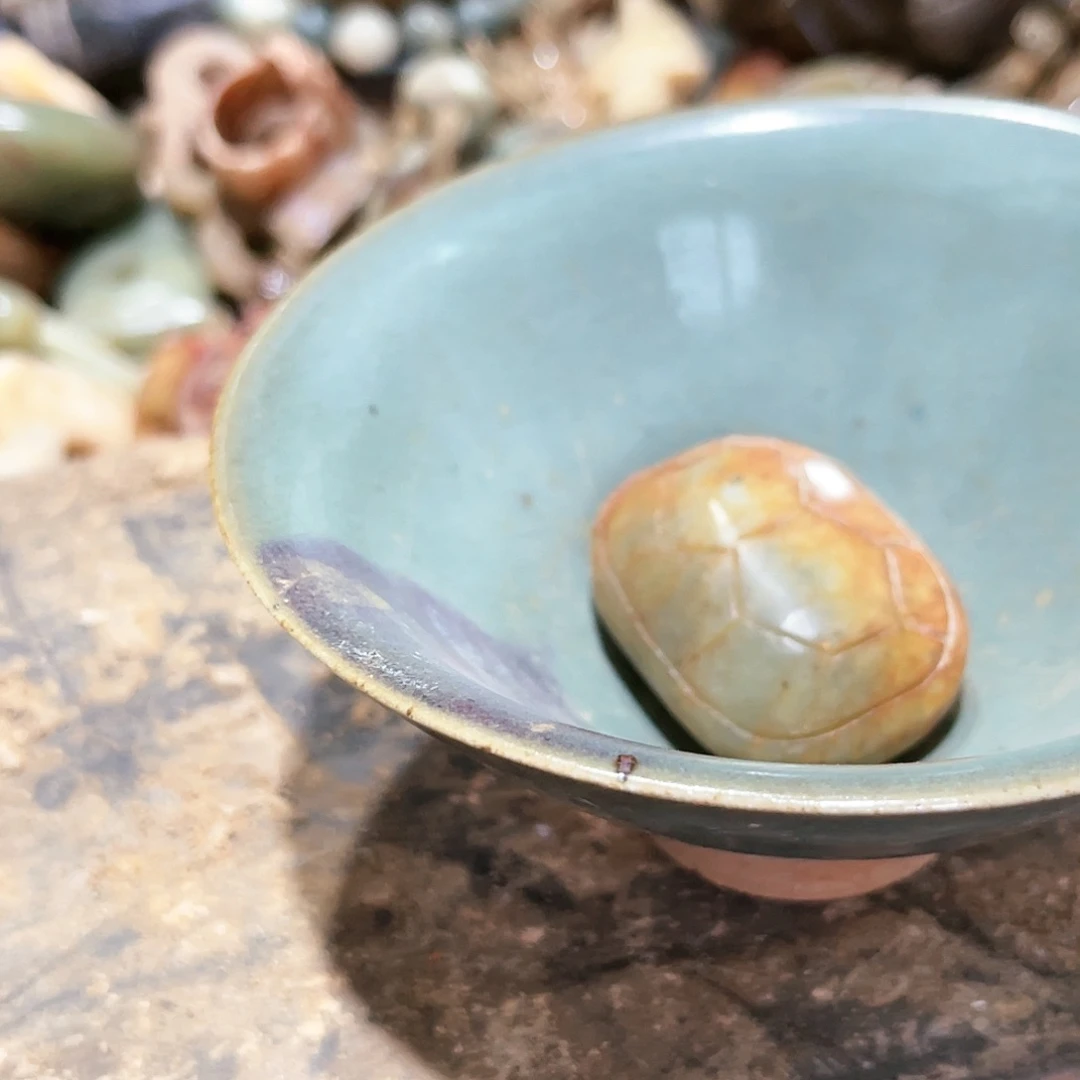 瓦当摆件摆件的人茶茶