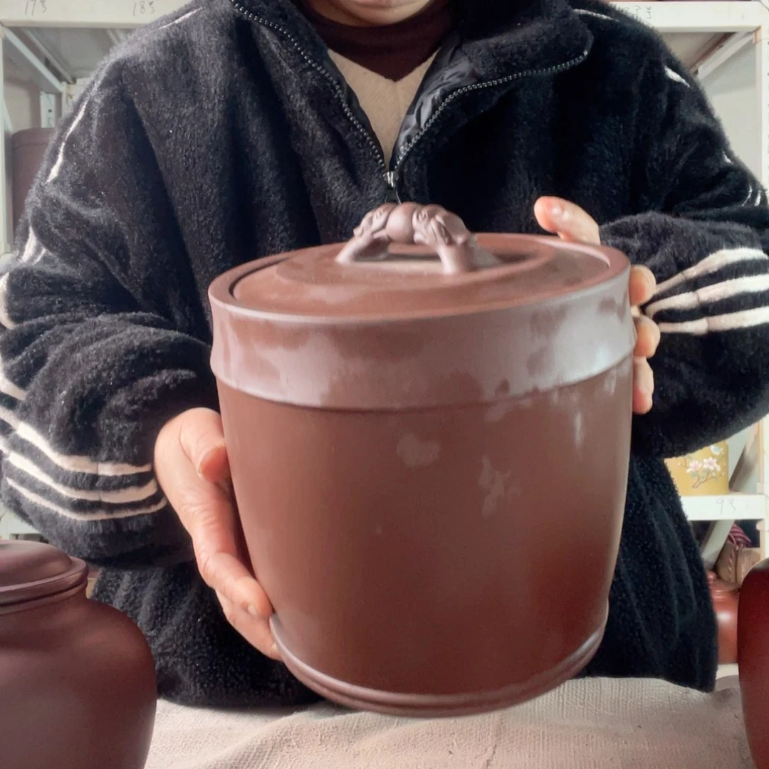 紫砂茶叶罐老*今天晚上